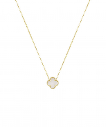 گردنبند ونکلیف سفید کوچک درریس Doris کد P881