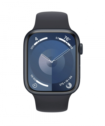 اپل واچ سری 9 سایز 41 میلی متری با بند سیلیکونی