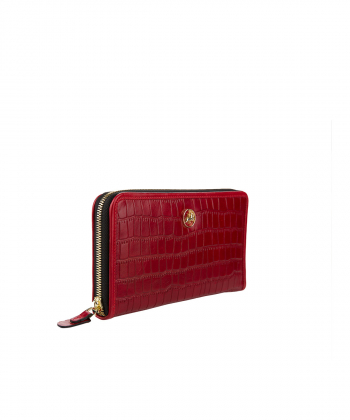 کیف پول زنانه مارال چرم Maral Leather مدل دورگان دنیز