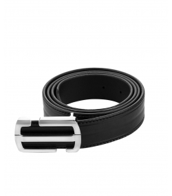 کمربند مردانه مارال چرم Maral Leather مدل کلاسیک پلاکی