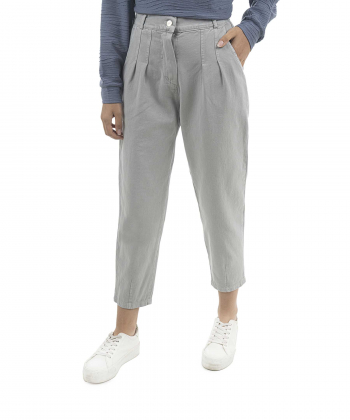 شلوار کتان زنانه بهبود مدل BEH-302246