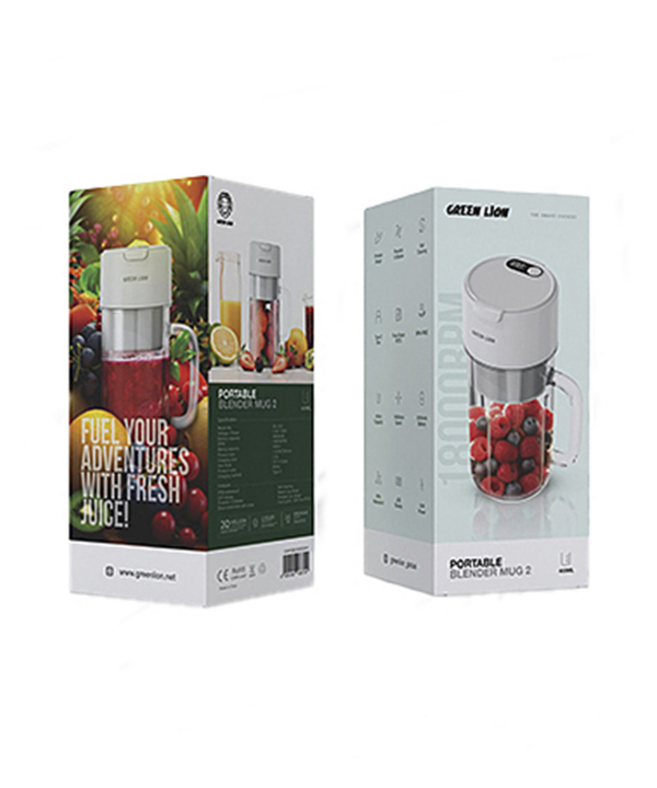 لیوان مخلوط کن قابل حمل گرین لاین مدل GREEN LION BLENDER MUG 2 400ML