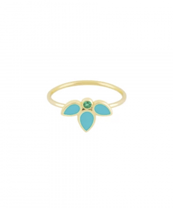 انگشتر سوسنک با رینگ مفتولی درریس Doris کد P4537