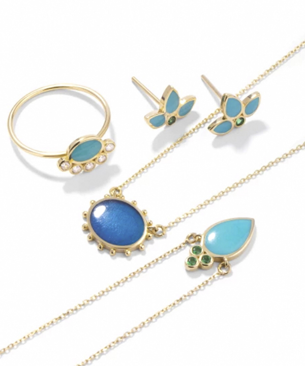 گوشواره میخی سوسنک درریس Doris کد P4531
