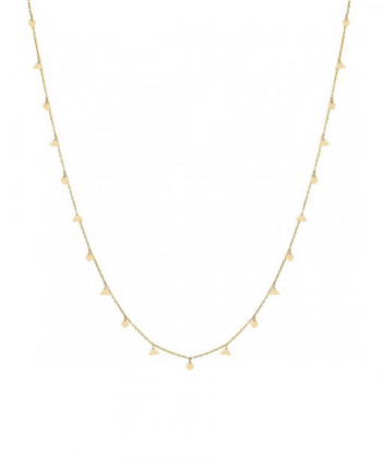 گردنبند روکو مثلث و بیضی درریس Doris کد P737