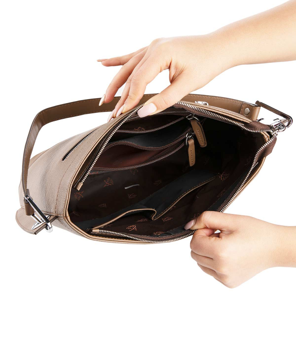 کیف دوشی زنانه مارال چرم Maral Leather مدل گلوریا