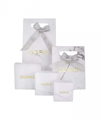 دستبند چرمی مشکی دوال مات درریس Doris کد P4773