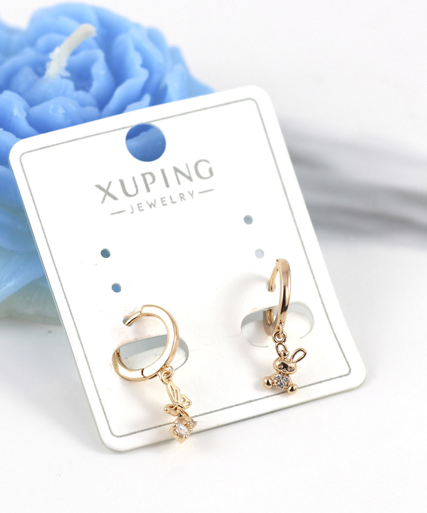 گوشواره زنانه ژوپینگ Xuping مدل تدی کد AAC-922