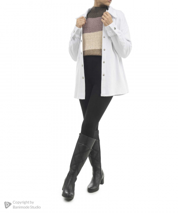 مانتو شومیزی کوتاه زنانه بهبود مدل BEH-501392