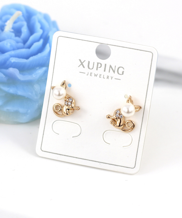 گوشواره زنانه ژوپینگ Xuping مدل گربه کد AAC-902