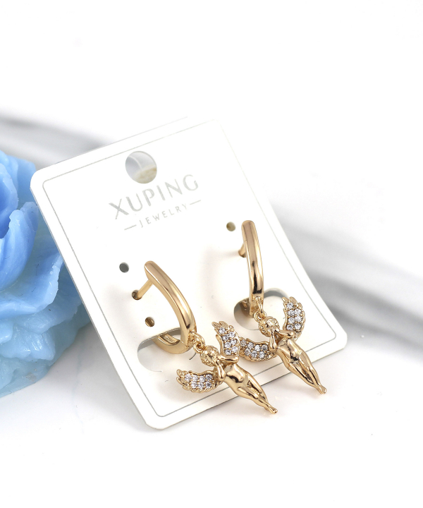 گوشواره زنانه ژوپینگ Xuping مدل فرشته کد AAC-895