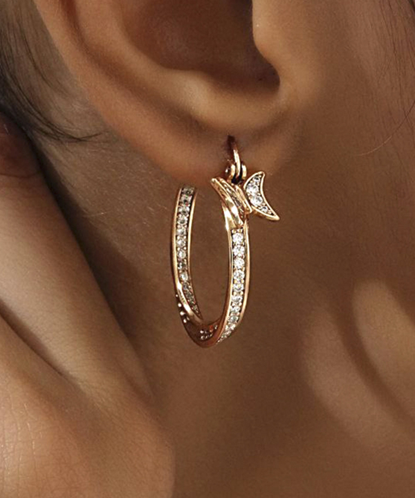 گوشواره زنانه ژوپینگ Xuping مدل ستاره کد AAC-894
