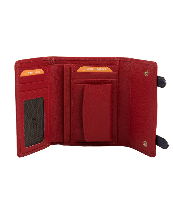کیف پول زنانه مارال چرم Maral Leather مدل بهارانا