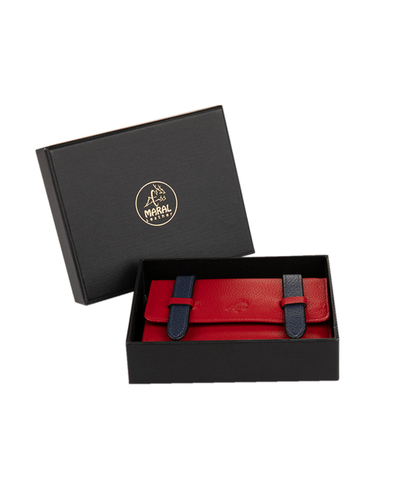 کیف پول زنانه مارال چرم Maral Leather مدل بهارانا
