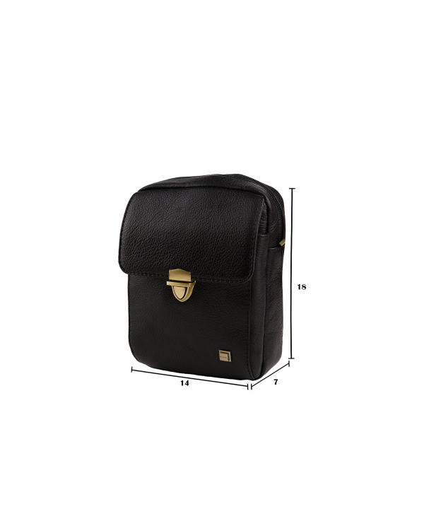 کیف دوشی مردانه مارال چرم Maral Leather مدل آترین