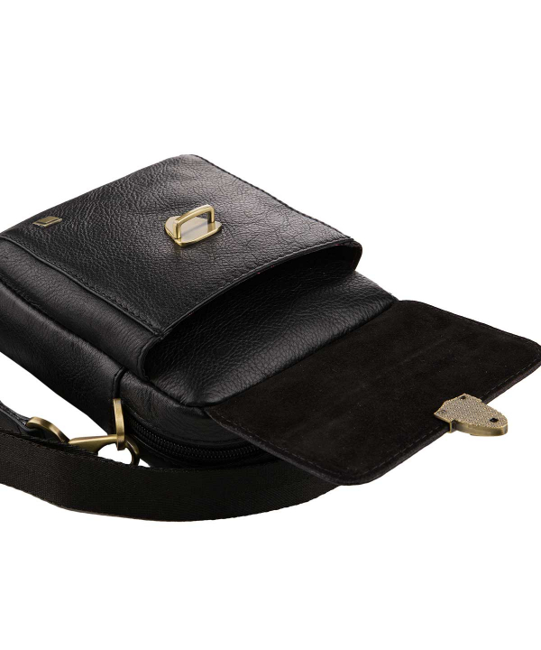 کیف دوشی مردانه مارال چرم Maral Leather مدل آترین