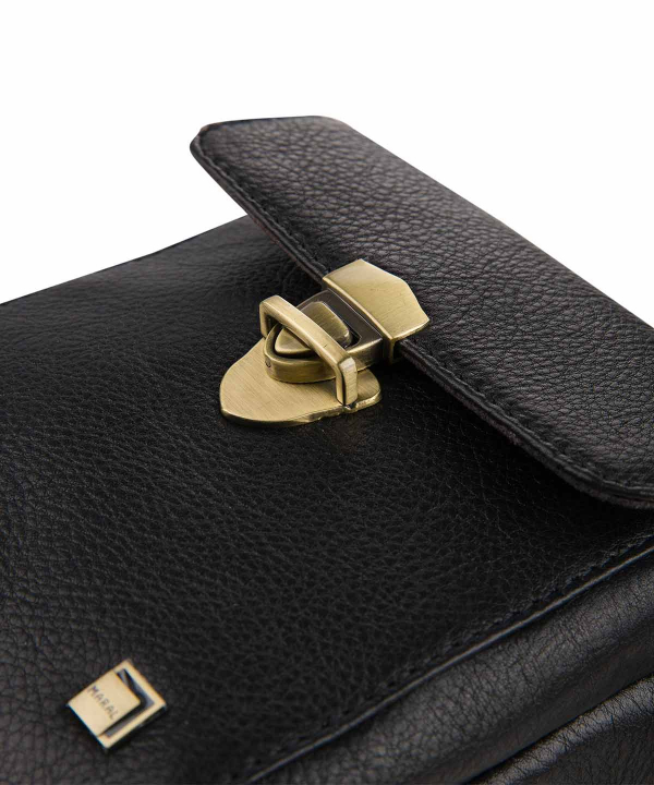 کیف دوشی مردانه مارال چرم Maral Leather مدل آترین