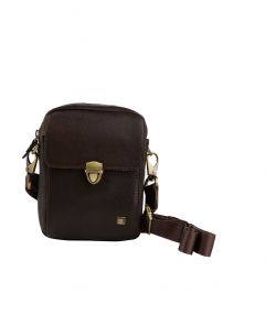 کیف دوشی چرم طبیعی مردانه چرم طبیعی مارال چرم Maral Leather مدل آترین