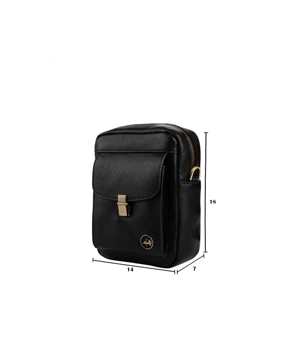 کیف دوشی مارال چرم Maral Leather مدل ماکان