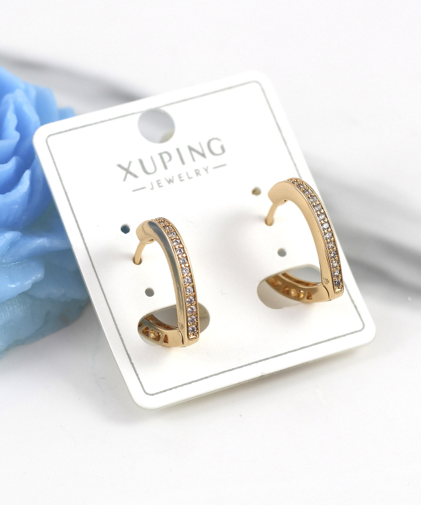 گوشواره زنانه ژوپینگ Xuping مدل قلب کد AAC-882
