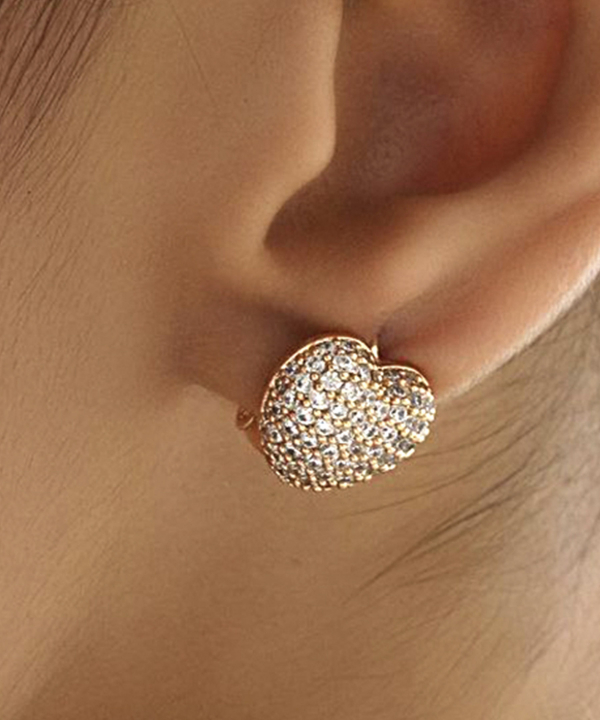 گوشواره زنانه ژوپینگ Xuping مدل قلب کد AAC-881