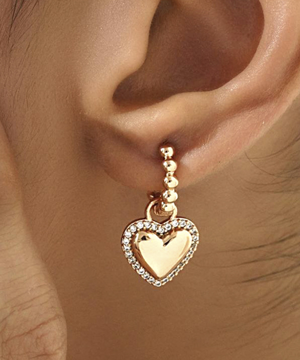 گوشواره زنانه ژوپینگ Xuping مدل قلب کد AAC-878