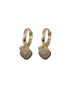 گوشواره زنانه ژوپینگ Xuping مدل قلب کد AAC-877