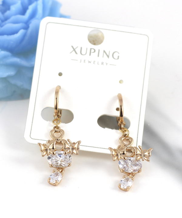گوشواره زنانه ژوپینگ Xuping مدل پروانه کد AAC-871