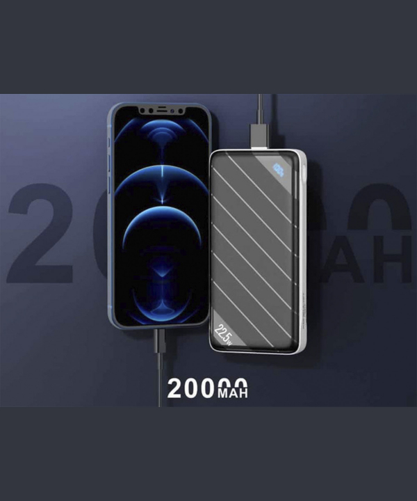 پاور بانک تایپ سی و یو اس بی 22.5 وات 20000 کانفلون PowerBank Konfulon Q13 20000mAh 22.5W