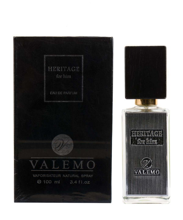 ادوپرفیوم مردانه والمو Valemo مدل Heritage for Him حجم 100 میلی‌لیتر