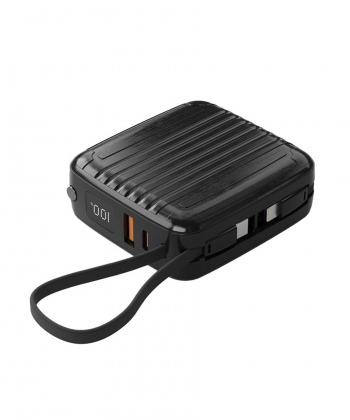 پاوربانک وایرلس porodo مدل 10000mah pd-pbfch041