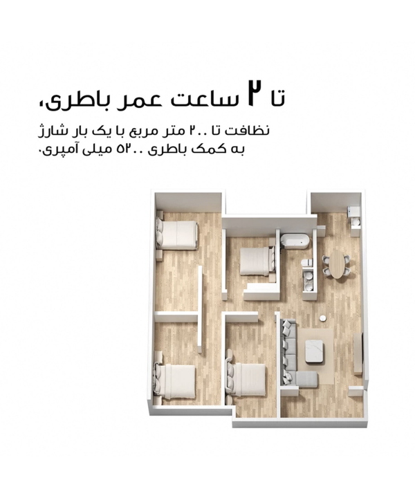 جارو رباتیک شیائومی مدل X10