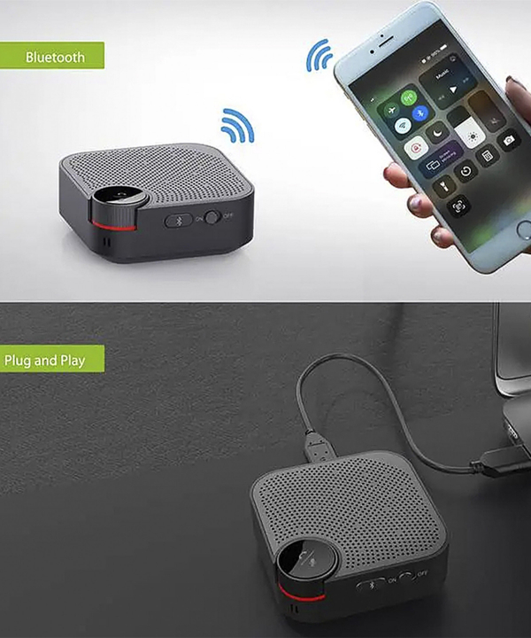 اسپیکر بلوتوثی PORODO مدل WIRELESS CONFERENCE PD-BCNFS