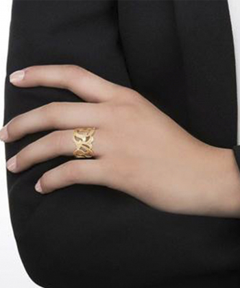 انگشتر نقوش حلزونی کیا گالری Kia Gallery کد RR017