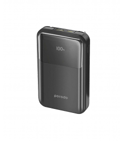 پاور بانک PORODO مدل BUIT-IN REMOVABLE CABLES PD-PBFCH038