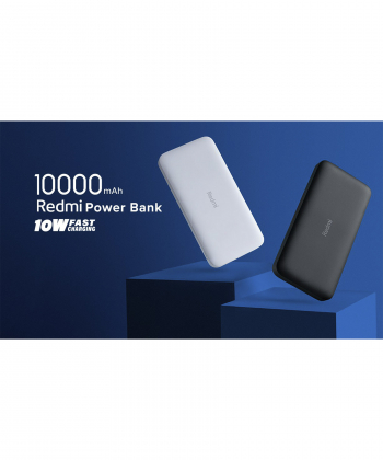 پاور بانک REDMI مدل 10000MAH FAST CHARGE 2.4 A