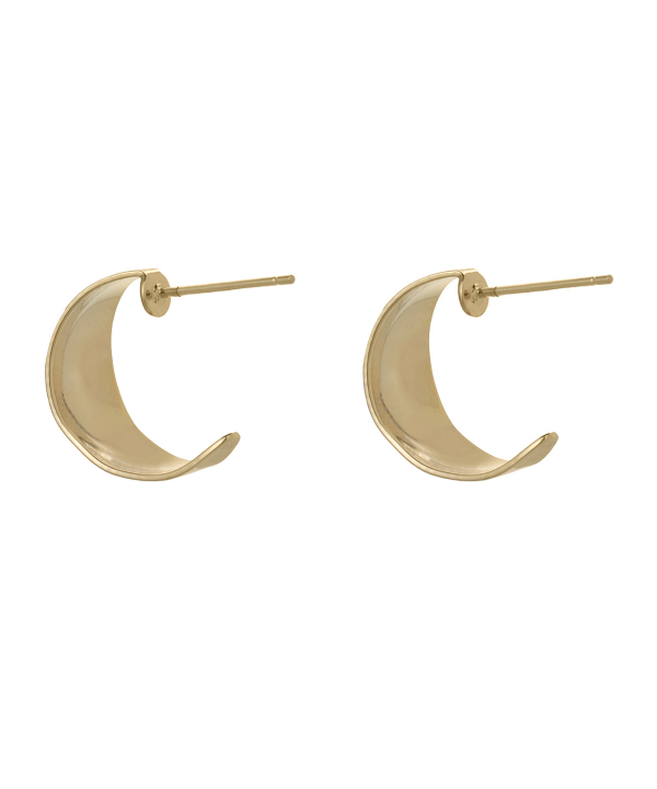 گوشواره میخی طلایی کامیلا کنتی Camilla Conti