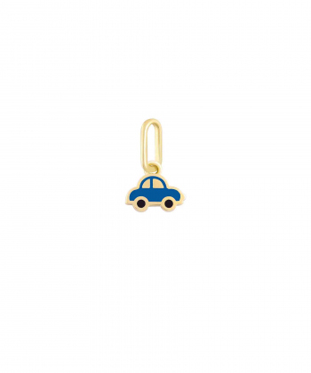 آویز تک ماشین مک کویین با میناکاری آبی ملوانی کوچک درریس Doris کد P5322