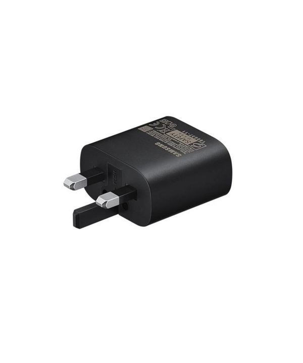 شارژر دیواری سامسونگ 25 وات مدل EP-TA800 به همراه تبدیل 3 به 2 آیبک مدل A10-1 چراغدار