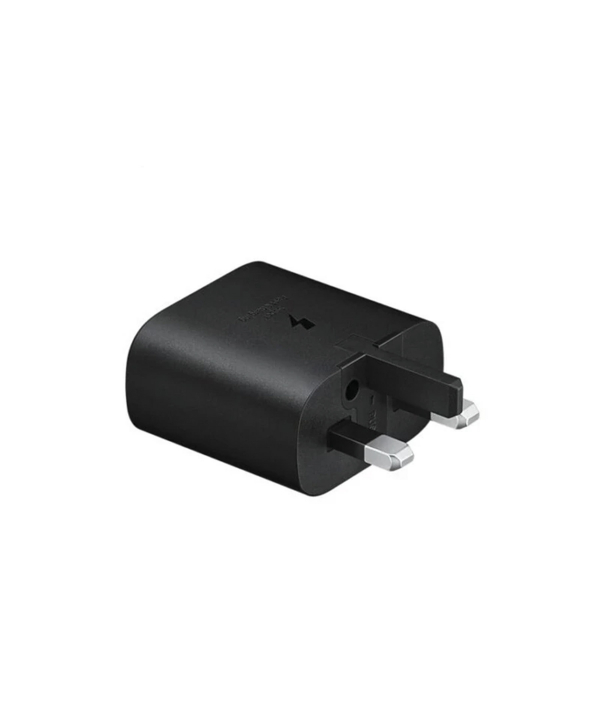 شارژر دیواری سامسونگ 25 وات مدل EP-TA800 به همراه تبدیل 3 به 2 آیبک مدل A10-1 چراغدار