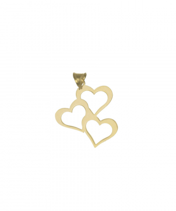 پلاک قلب میو گلد Mio Gold کد N604