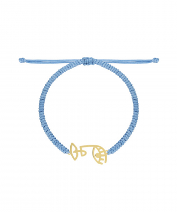 دستبند بافت رخ با چشم مژه دار درریس Doris کد P1655