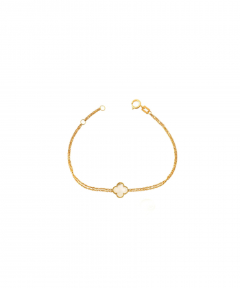 دستبند ونکلیف ریز میو گلد Mio Gold کد BR665