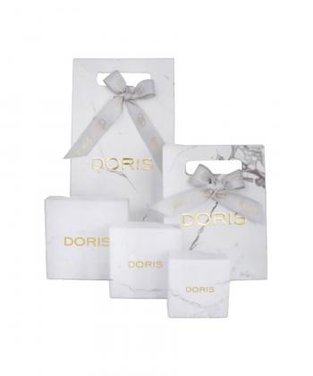 آویز تک دایره توخالی کوچک درریس Doris کد P5187