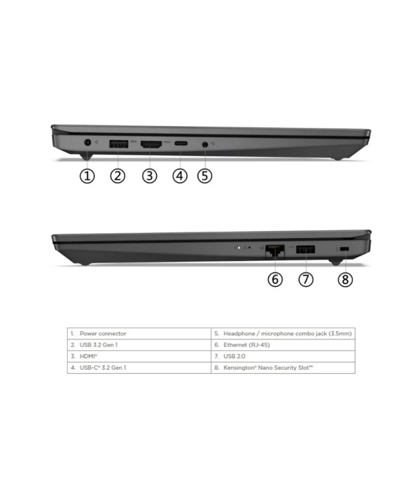 لپ تاپ 15.6 اینچی لنوو مدل V15 G4 IRU-i3 1315U-40GB DDR4-512SSD-TN - کاستوم شده