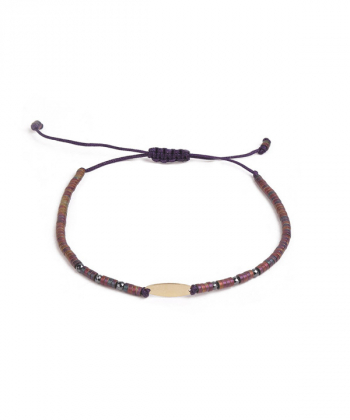 دستبند سنگی بادامی سنگی کیا گالری Kia Gallery کد BSH369