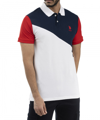 پولوشرت مردانه یو اس پولو US Polo کد 3137F1