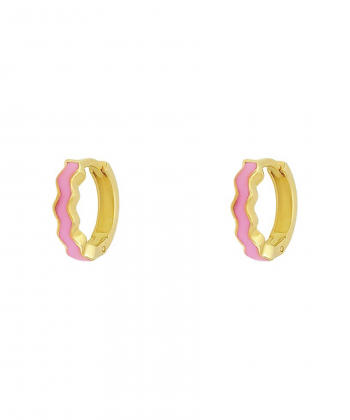 گوشواره حلقه ای میو گلد Mio Gold کد E1450