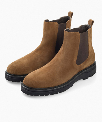 نیم بوت چرم طبیعی مردانه کروم مدل 2422008