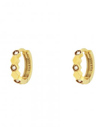 گوشواره حلقه ای میو گلد Mio Gold کد E1431